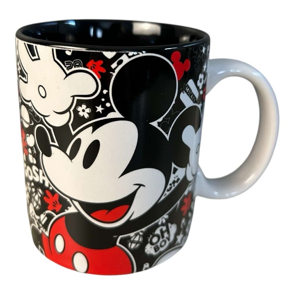 Disney + Jerry Leigh Mickey & Minnie Mouse Ceramic Coffee Mug 12 Oz